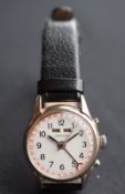 Vintage Eberhard Triple Date Watch