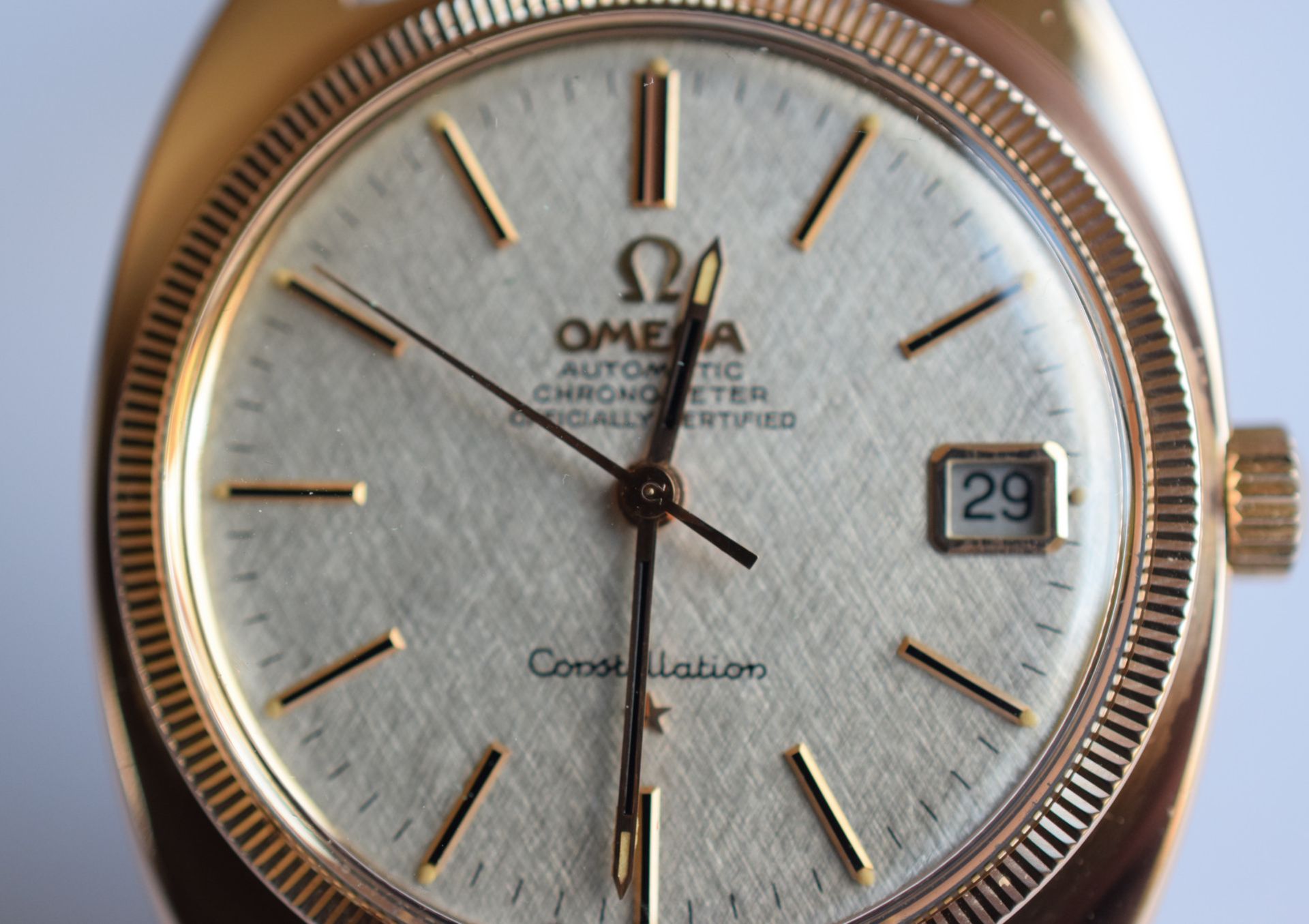 Rose Gold Omega Constellation Automatic Chronometer - Image 9 of 17