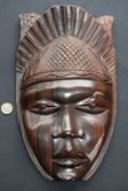 Large Heavy Burmese Wooden Mask
