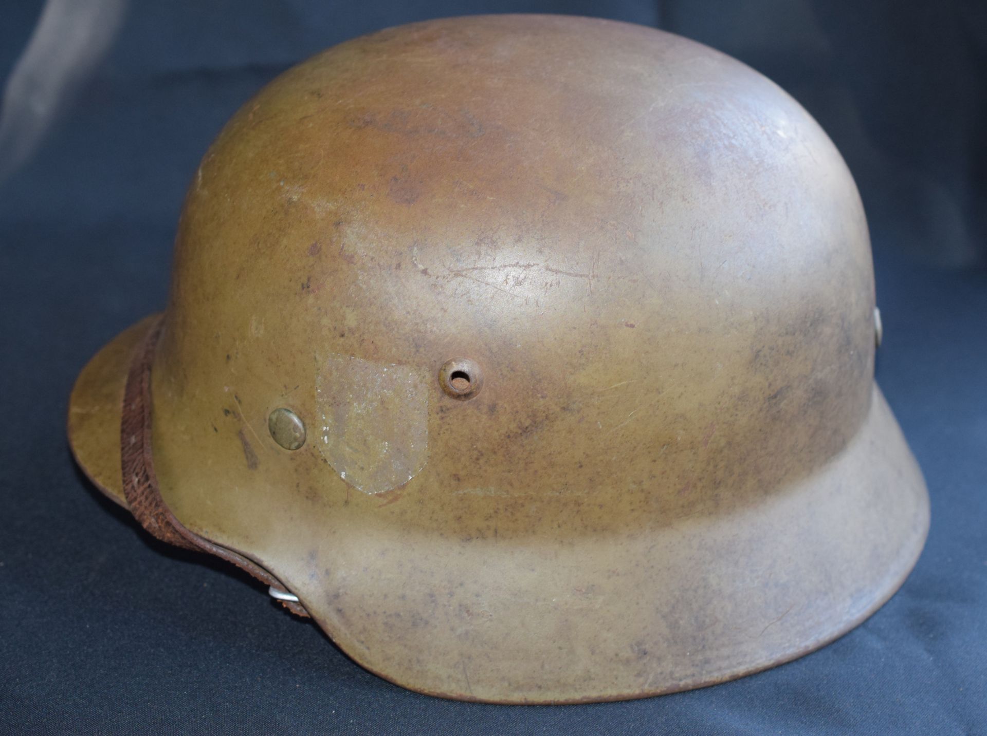 Circa WW2 German M42 Helmet - Image 9 of 11