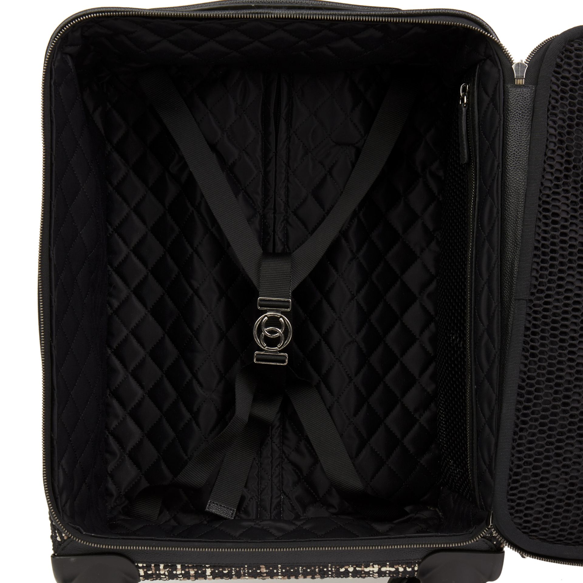 Chanel Jacket Trolley Rolling Suitcase - Image 6 of 13