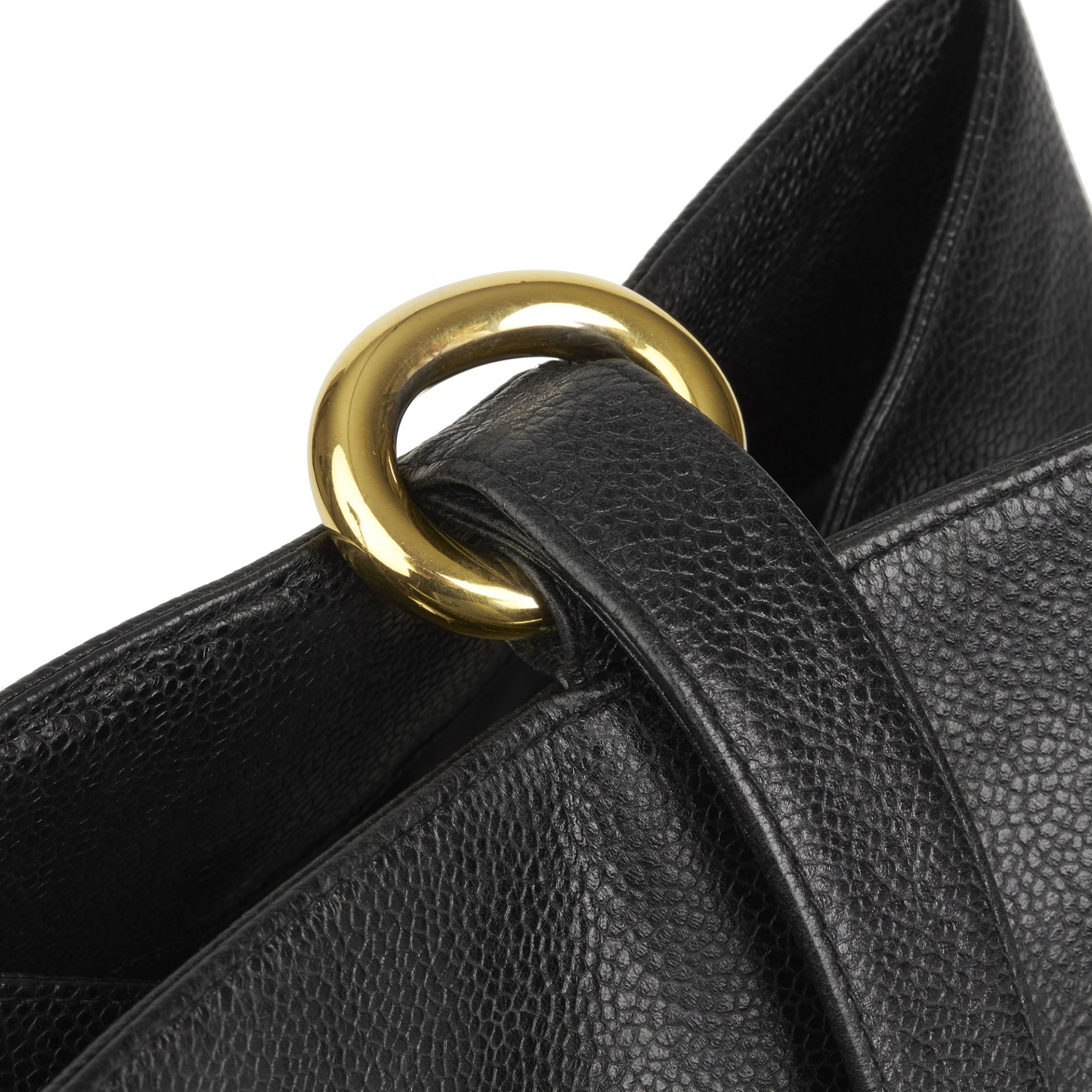 Chanel Logo Trim Bucket Bag - Image 6 of 11
