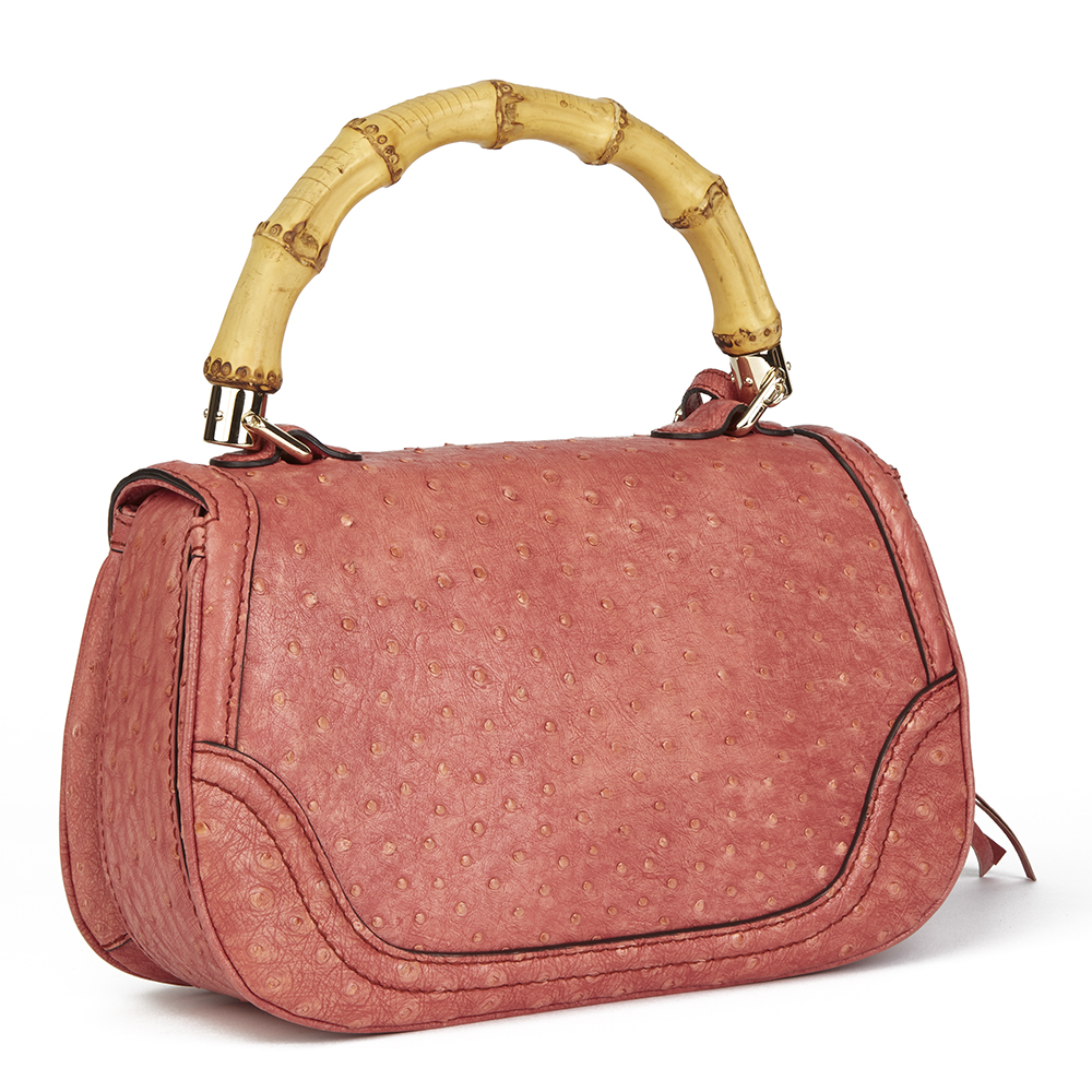 Gucci Bamboo Classic Top Handle - Image 9 of 11