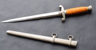 WW2 German Army Military Dagger And Scabbard