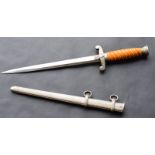 WW2 German Army Military Dagger And Scabbard