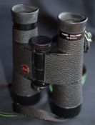 Excellent Leitz 8X40B Binoculars In Leather Case