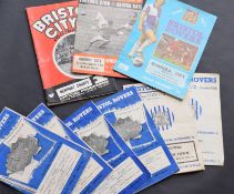 Collection Of Bristol Rovers FC Programs