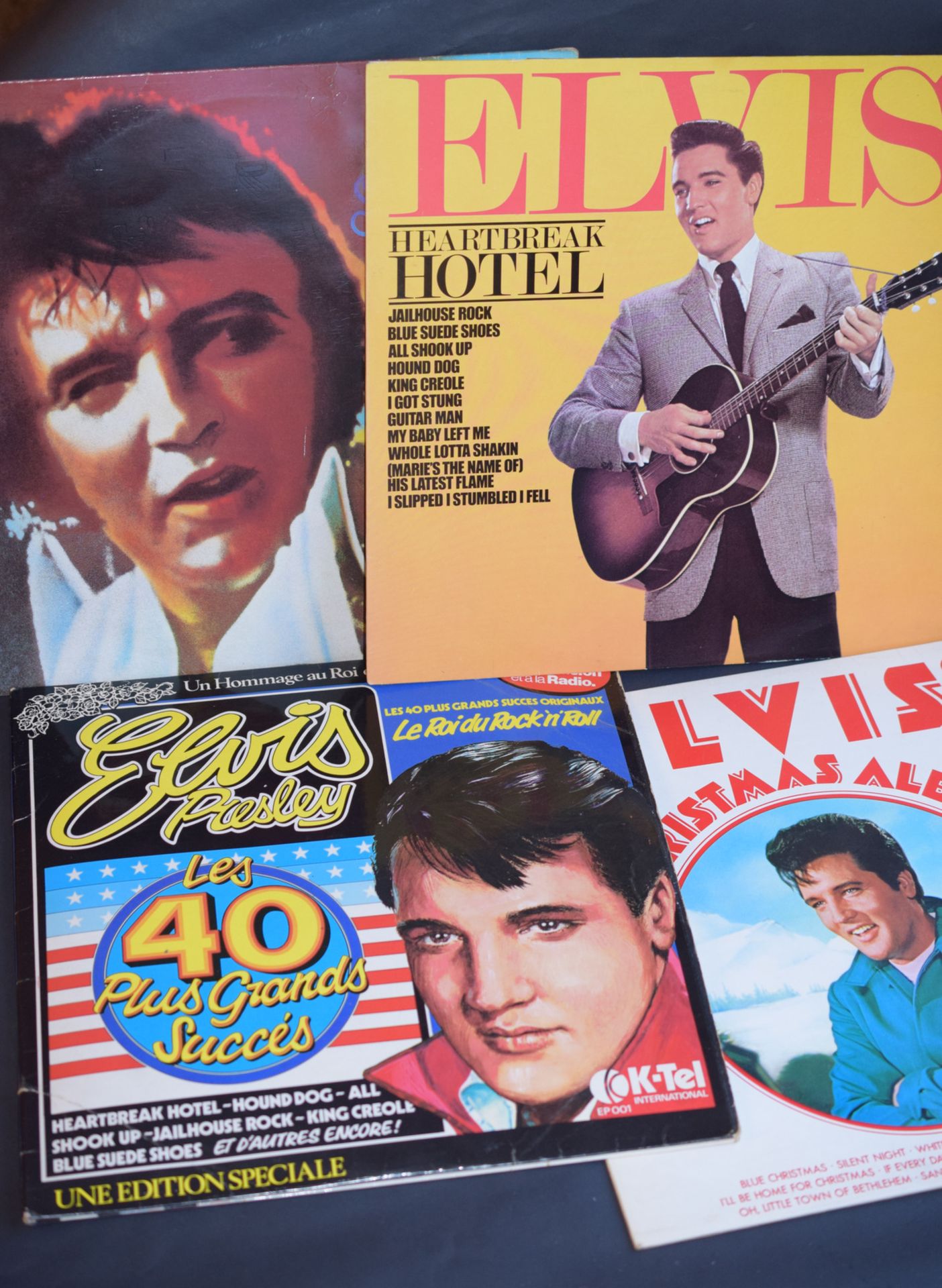 Collections Of Elvis Presley Vintage LP's