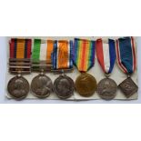 Group Of Six Medals Scottish Rifles