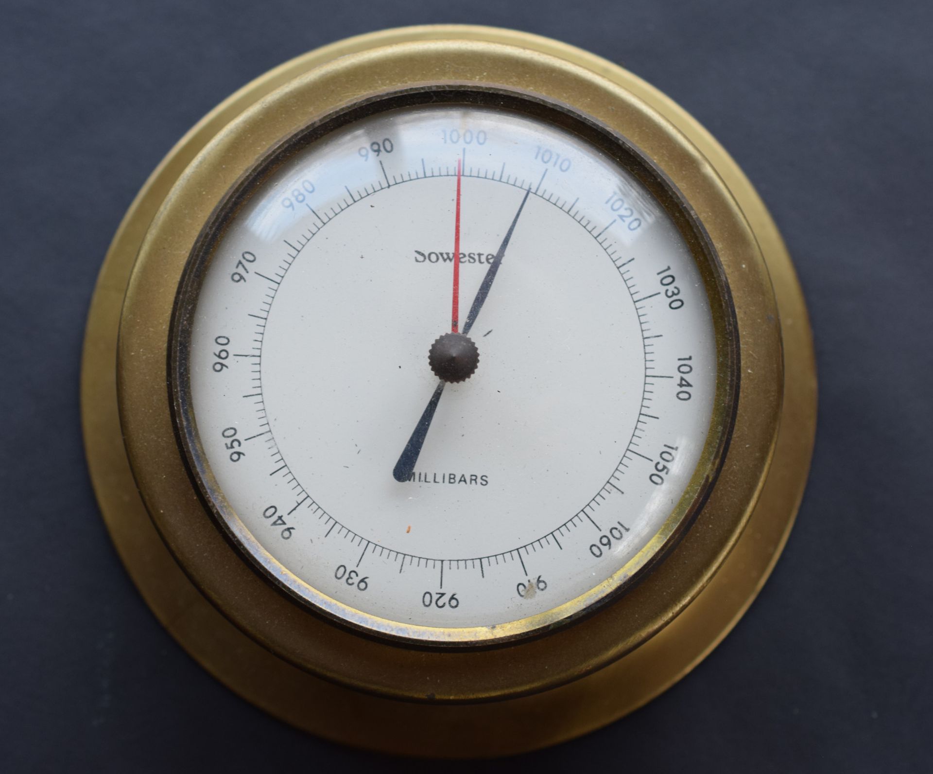 Small Bulkhead Barometer