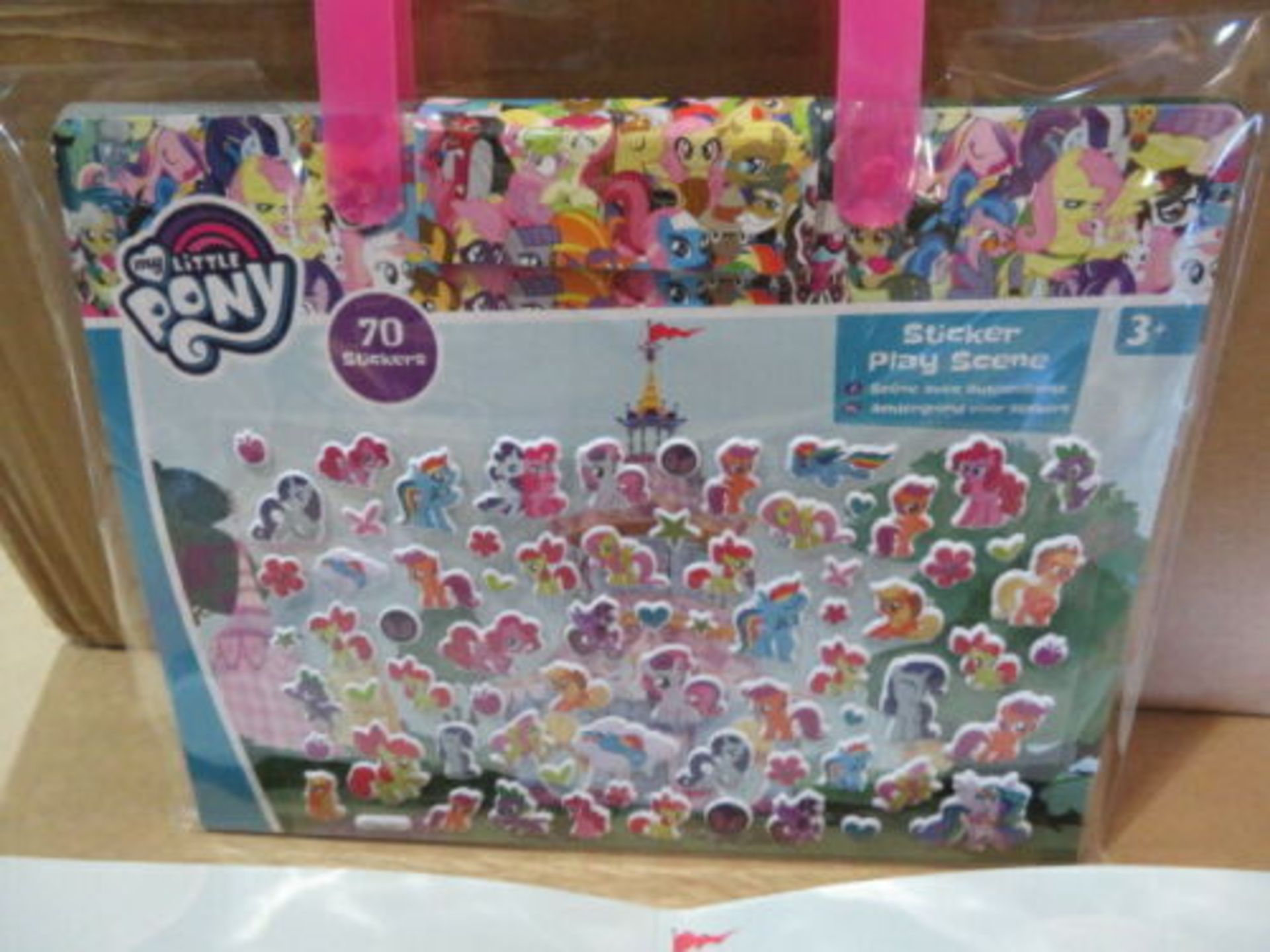 WHOLESALE JOB LOT 192 X MY LITTLE PONY STICKER PLAY SCENE - 70 STICKERS INCLUDED RRP £3.99 ... - Image 2 of 3