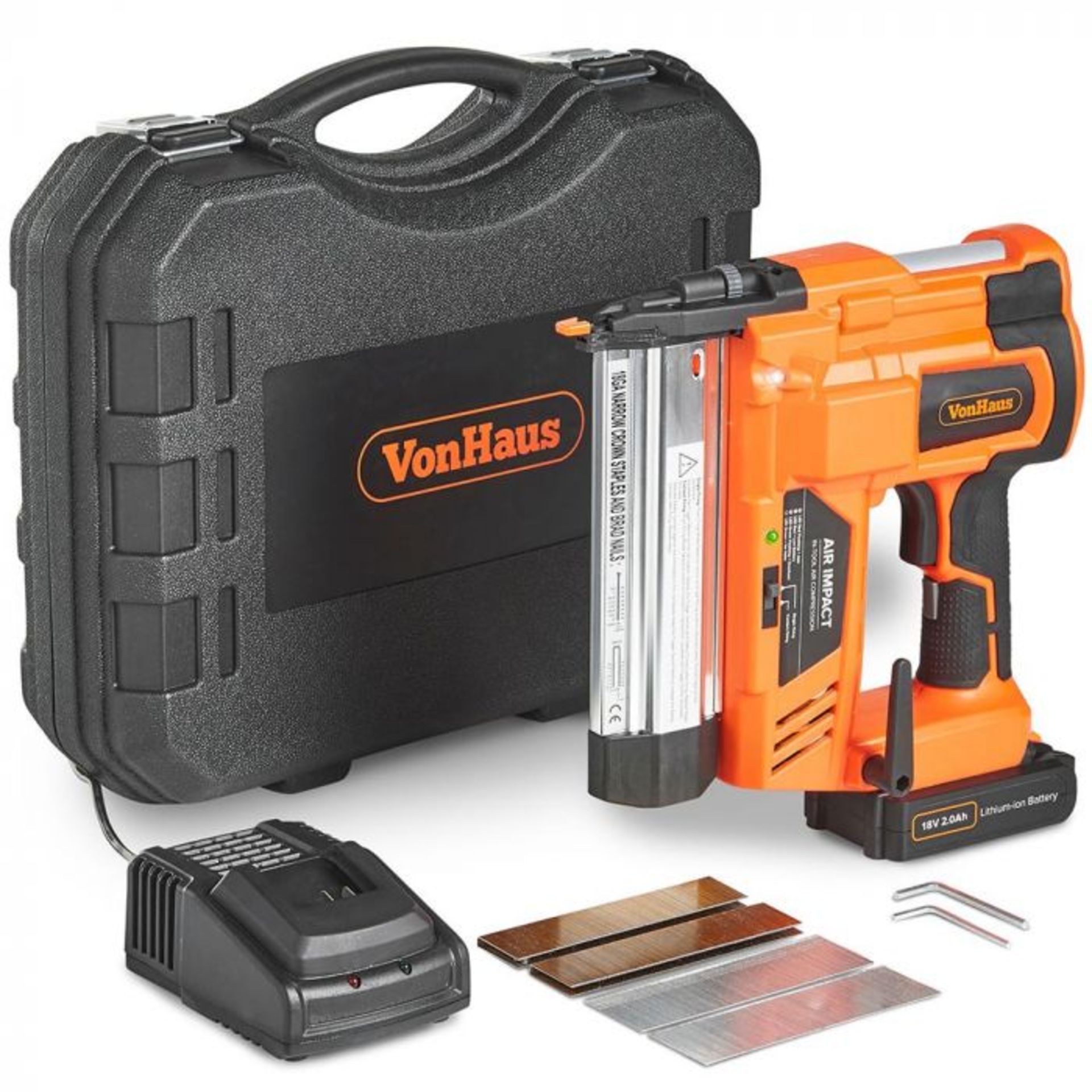 (T337) Cordless Nail & Staple Gun Ideal for a range of materials and applications including ca... - Image 3 of 4