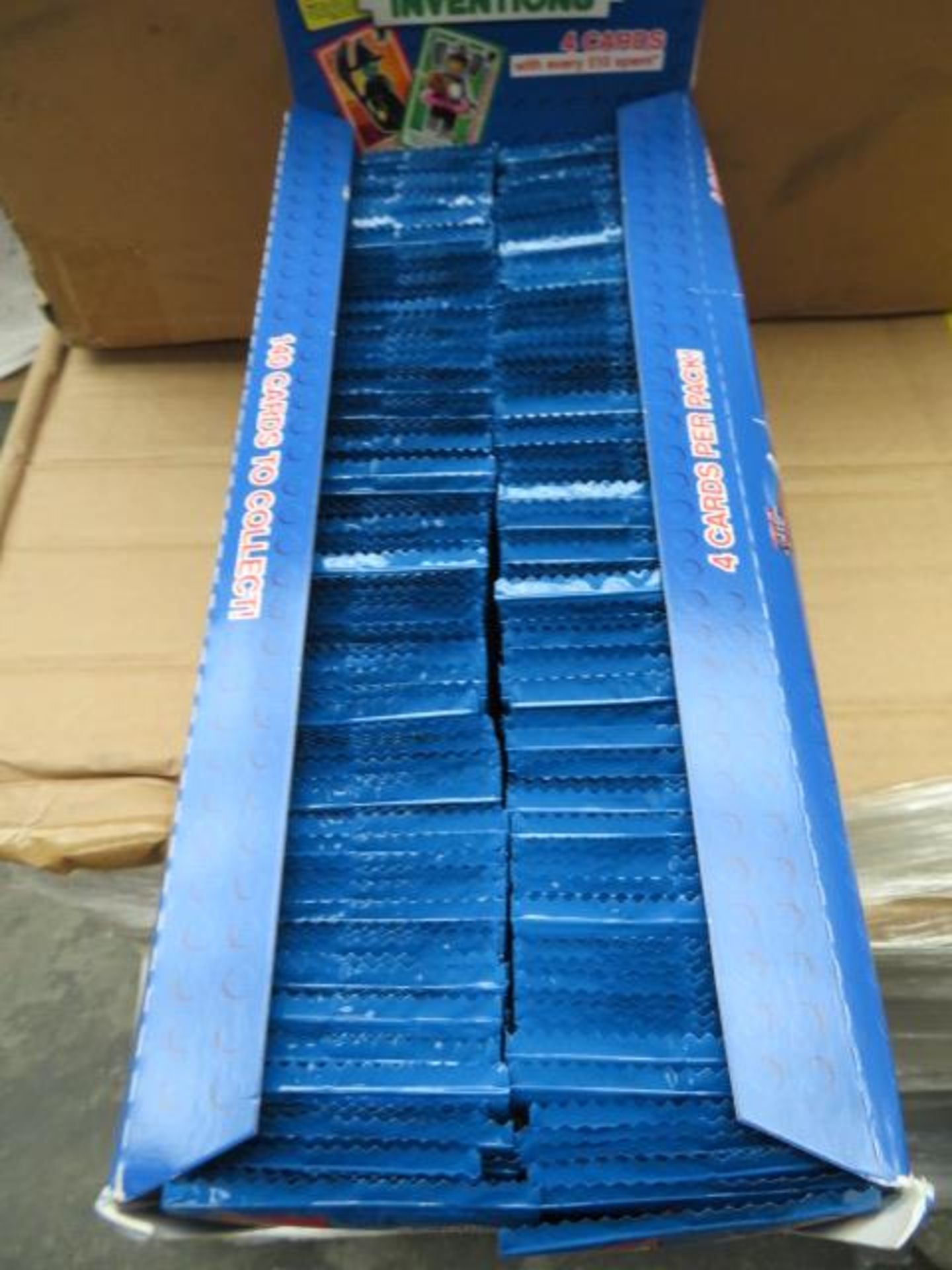 (67) LOT TO CONTAIN APPROX. 1,800 PACKS OF 4 LEGO INCREDIBLE INVENTIONS CARDS. UK PARCEL DELIVE... - Image 2 of 3