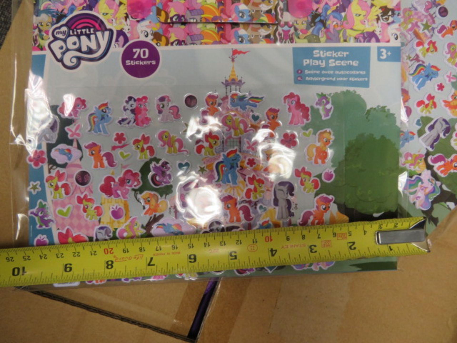 (241) PALLET TO CONTAIN 480 X BRAND NEW MY LITTLE PONY STICKER PLAY SCENE. INCLUDES 70 STICKERS... - Image 5 of 6