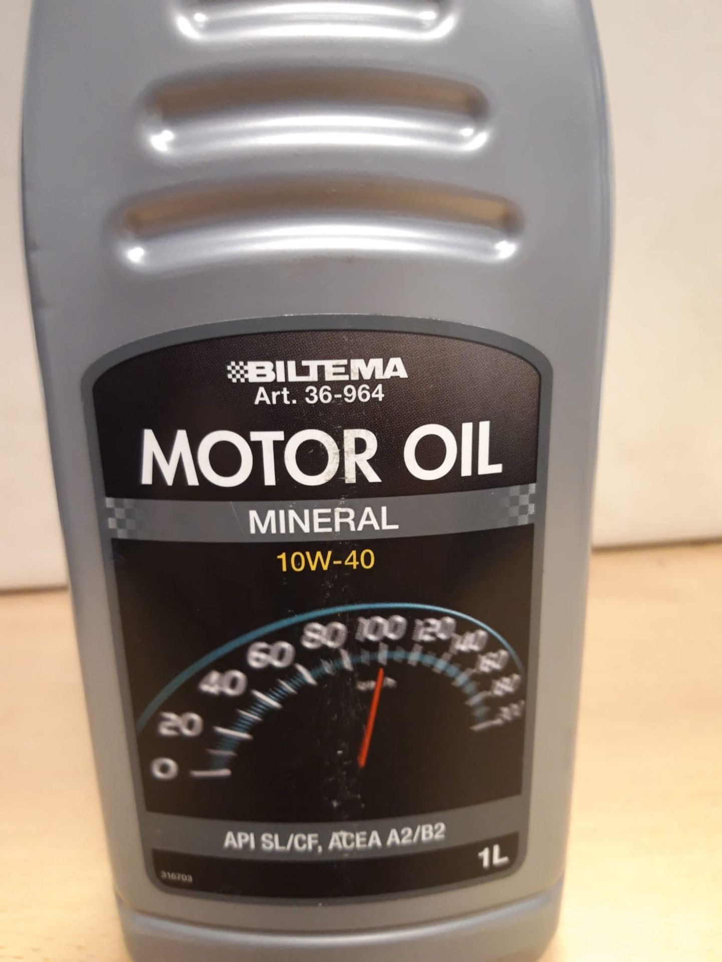 (1) 60 x 1L BILTEMA 10W 40 MOTOR OIL MINERAL. NEW STOCK. UK DELIVERY AVAILABLE. - Bild 2 aus 2