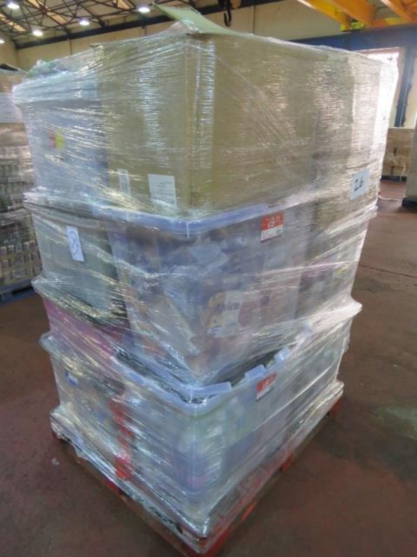 (26) LARGE PALLET TO CONTAIN A VERY LARGE QTY OF VARIOUS FOOD, DRINK & CONFECTIONARY TO INCLUDE... - Bild 2 aus 8