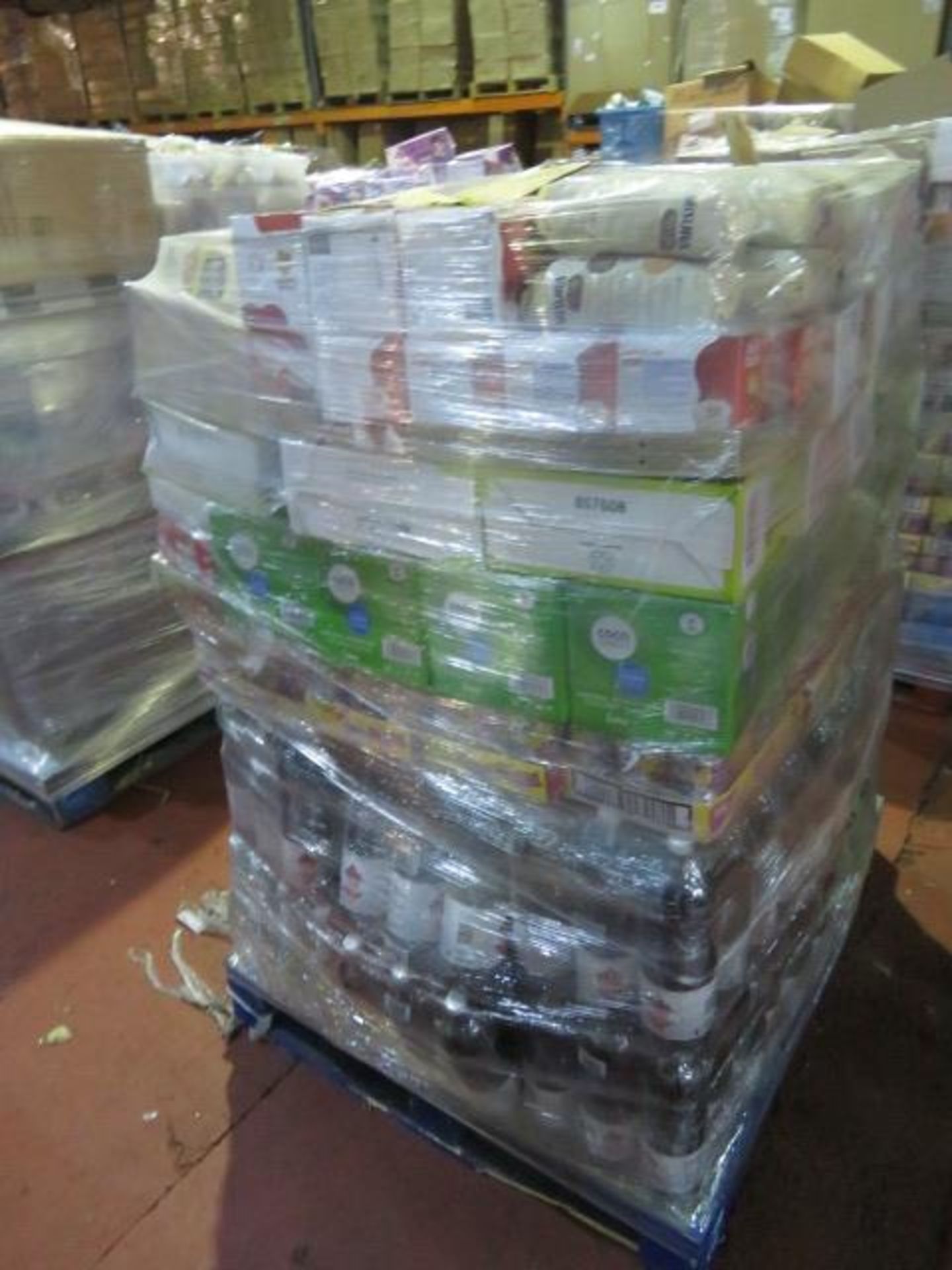 (322) LARGE PALLET TO CONTAIN A VERY LARGE QTY OF VARIOUS FOOD, DRINK & CONFECTIONARY TO INCLU.... - Image 4 of 6