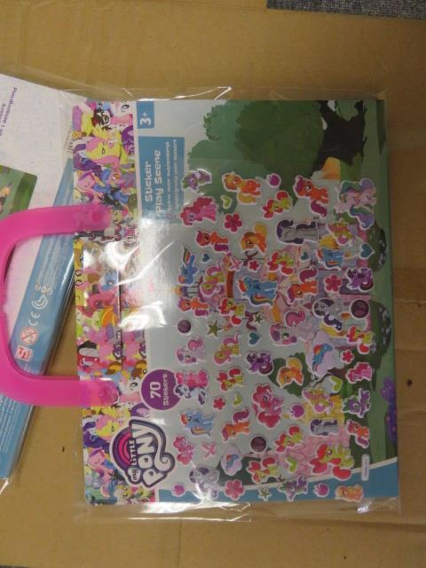 (241) PALLET TO CONTAIN 480 X BRAND NEW MY LITTLE PONY STICKER PLAY SCENE. INCLUDES 70 STICKERS... - Image 4 of 6