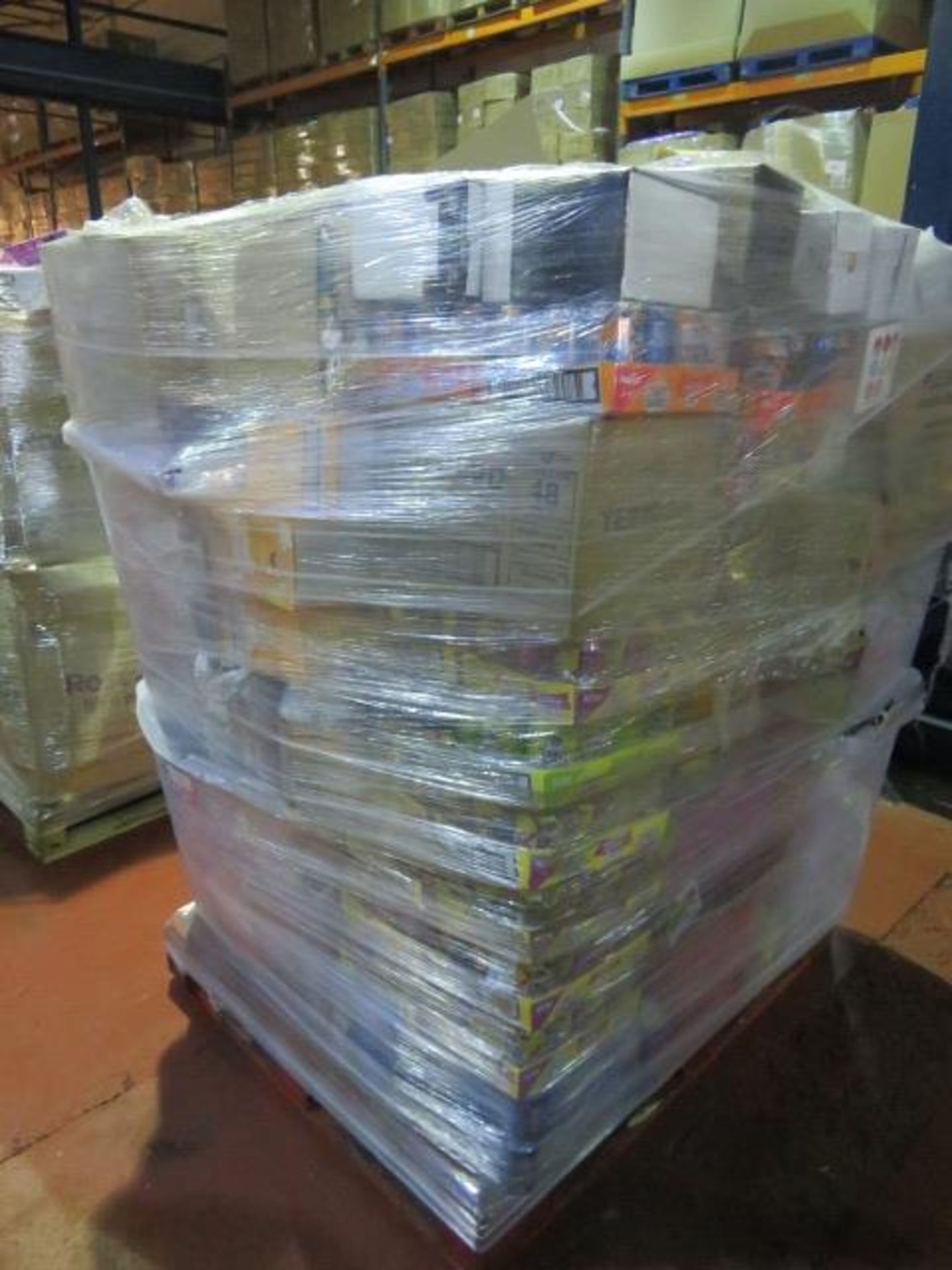 (321) LARGE PALLET TO CONTAIN A VERY LARGE QTY OF VARIOUS FOOD, DRINK & CONFECTIONARY TO INCLU....