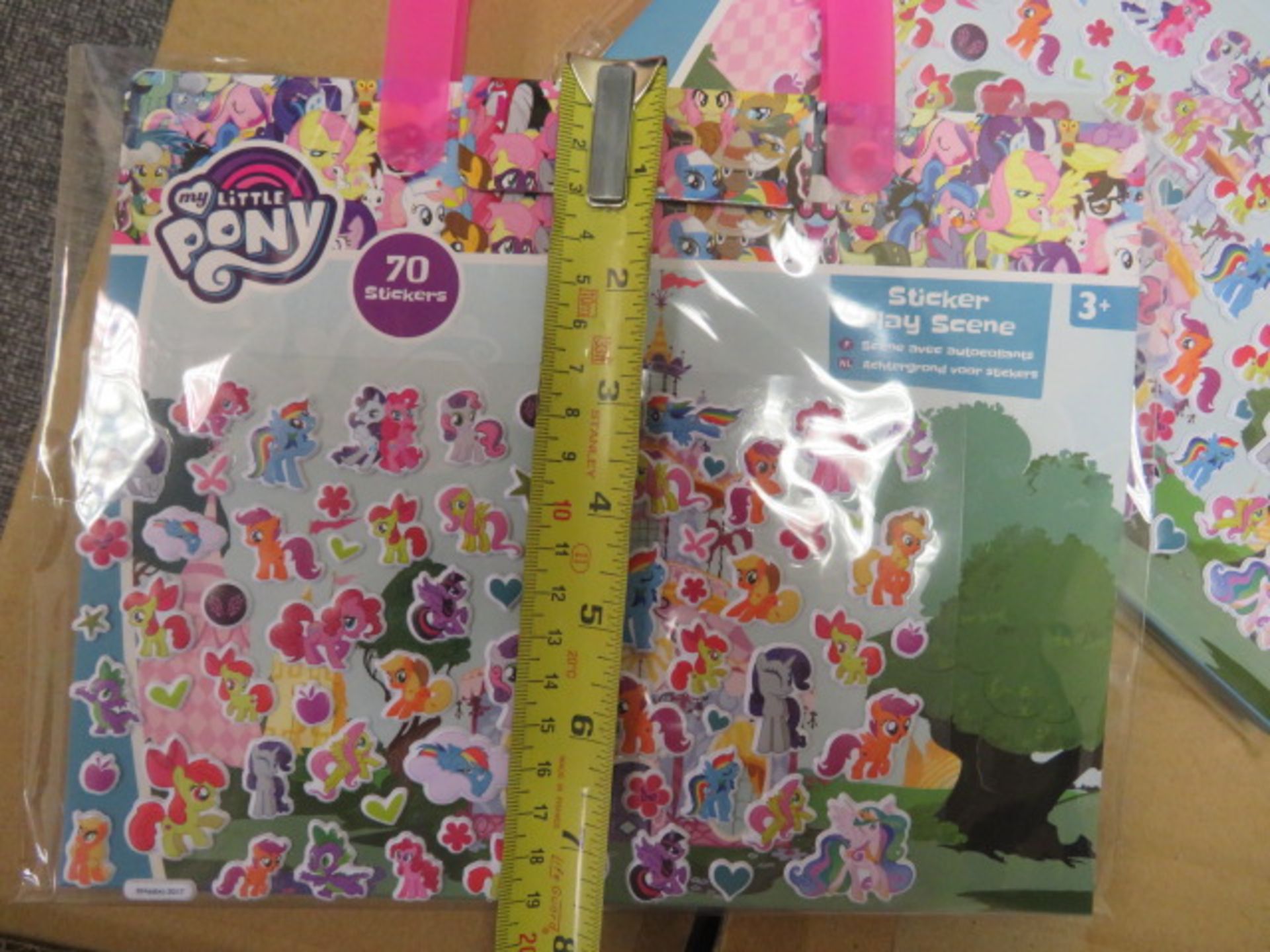 (241) PALLET TO CONTAIN 480 X BRAND NEW MY LITTLE PONY STICKER PLAY SCENE. INCLUDES 70 STICKERS... - Image 6 of 6