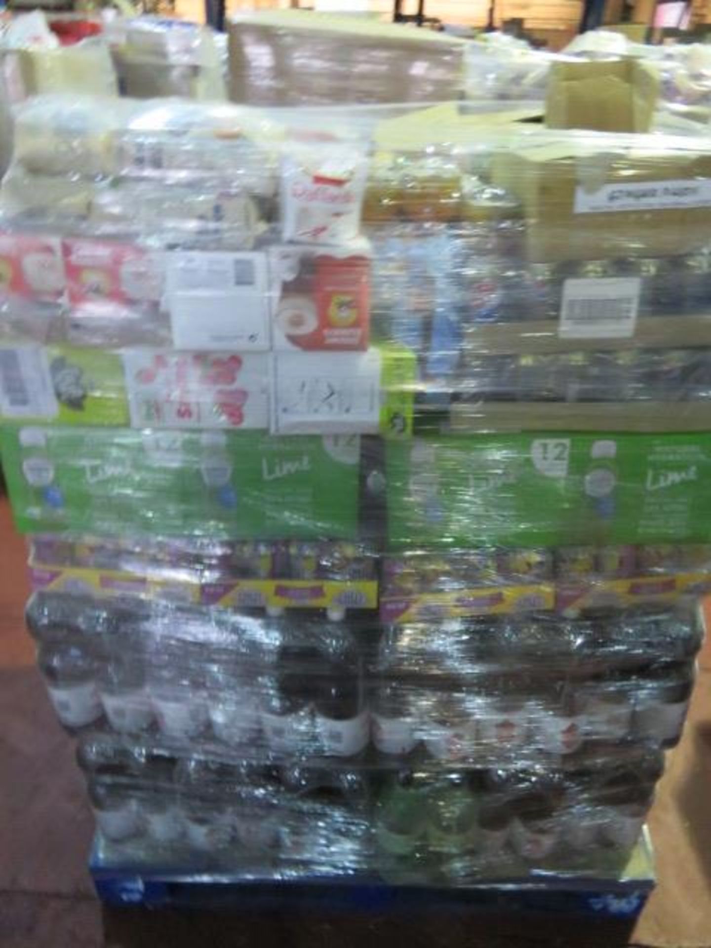 (322) LARGE PALLET TO CONTAIN A VERY LARGE QTY OF VARIOUS FOOD, DRINK & CONFECTIONARY TO INCLU.... - Image 3 of 6