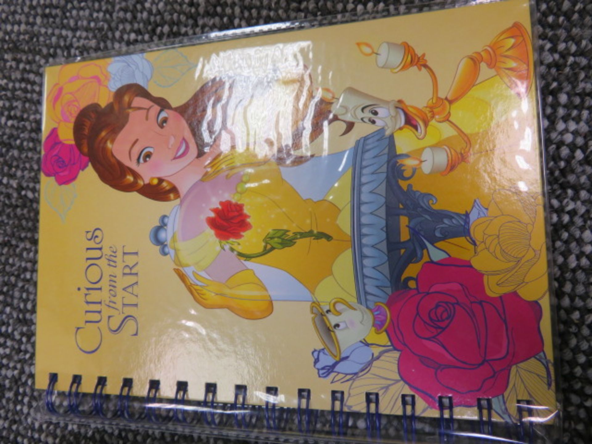 (255) PALLET TO 360 X BRAND NEW BEAUTY AND THE BEAST THEMED BELLE. CURIOUS FROM THE START. A5 N... - Image 2 of 3