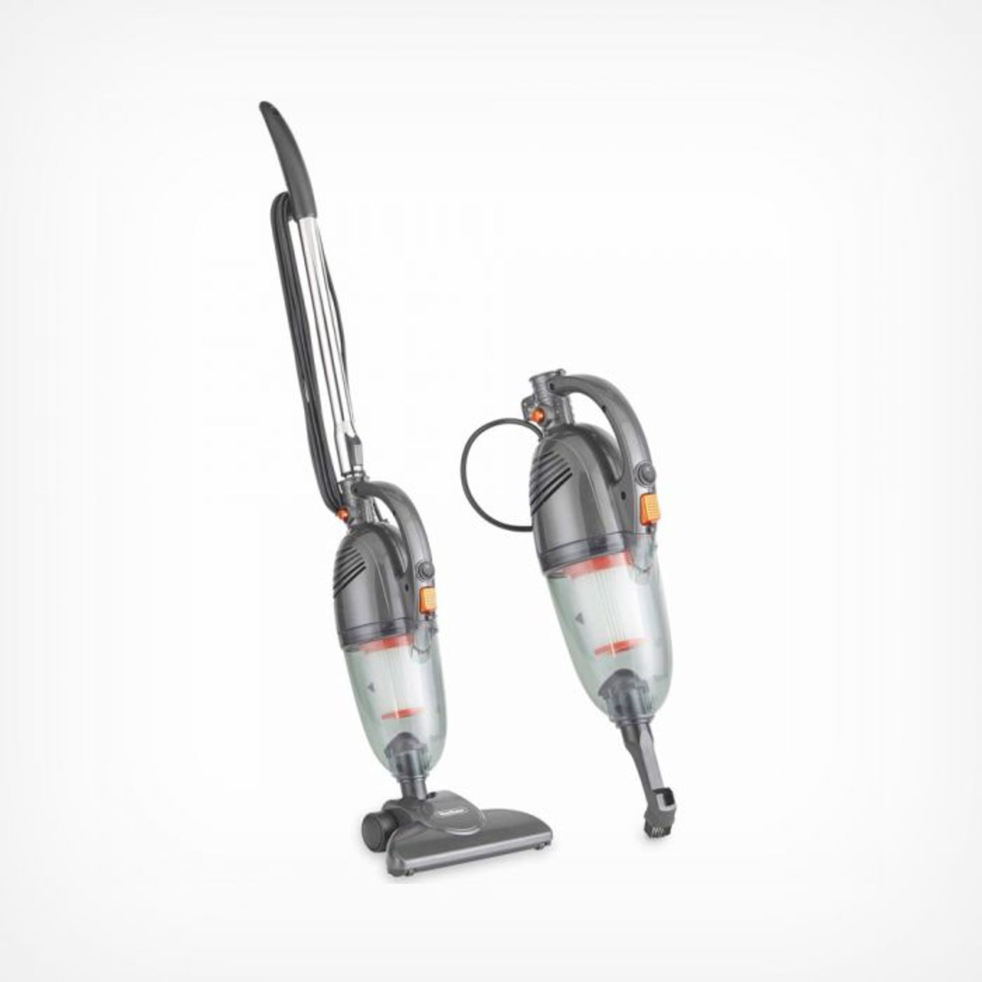 (NN28) 800W Grey 2 in 1 Stick Vacuum Can be used at full length or without the extension tube ... - Image 2 of 4