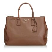 Prada Saffiano Leather Galleria Handbag