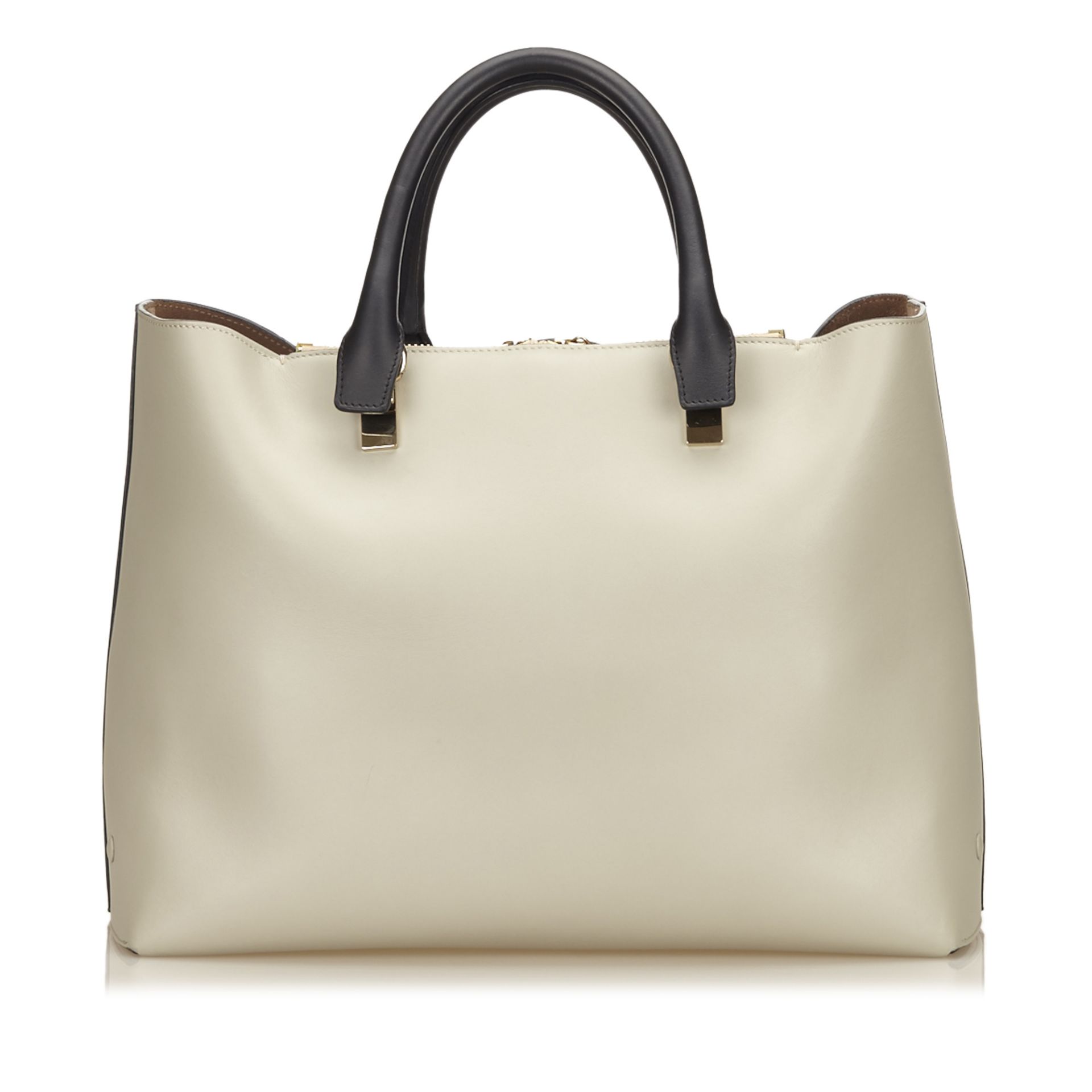 Chloe Leather Baylee Tote Bag - Image 5 of 8