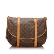 Louis Vuitton Monogram Saumur 43 Crossbody Bag