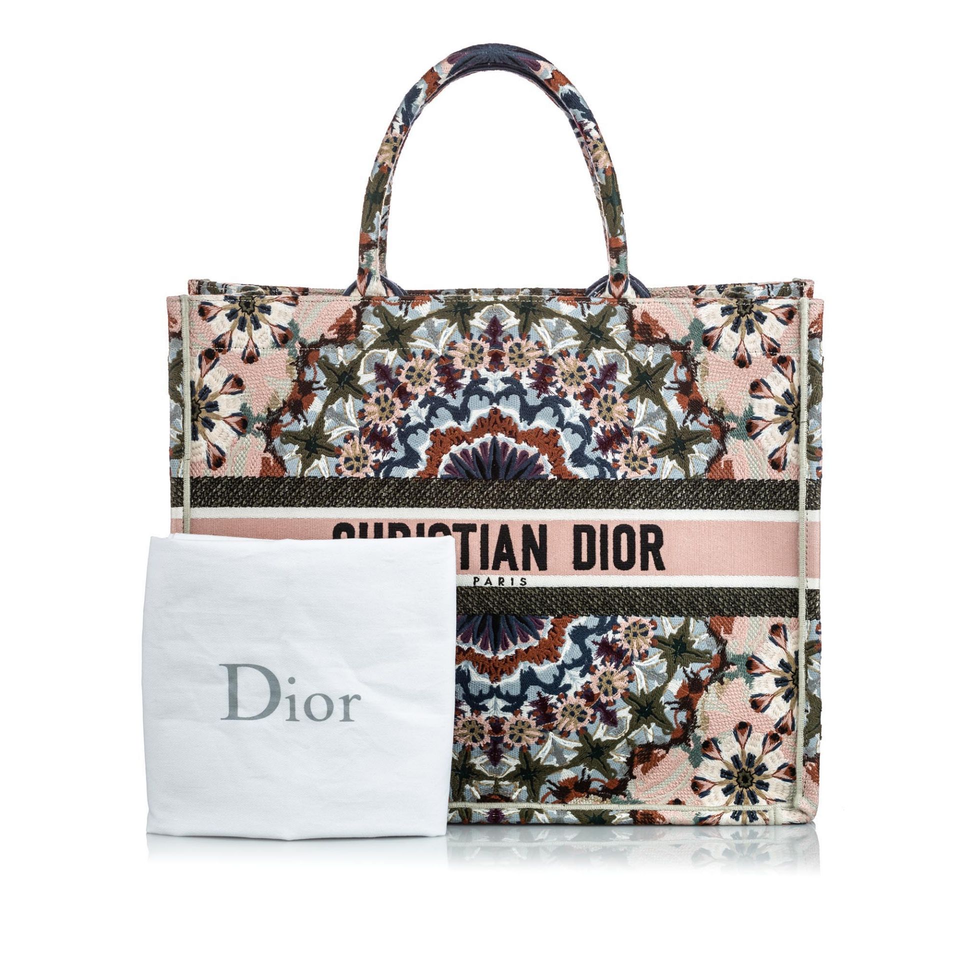 Dior Embroidered Book Tote Tote Bag - Image 5 of 7