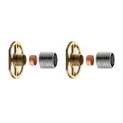 (QT1004) Quick Fix Kit for Exposed Shower Mixer Valve. Made from solid brass G3/4" connector i...