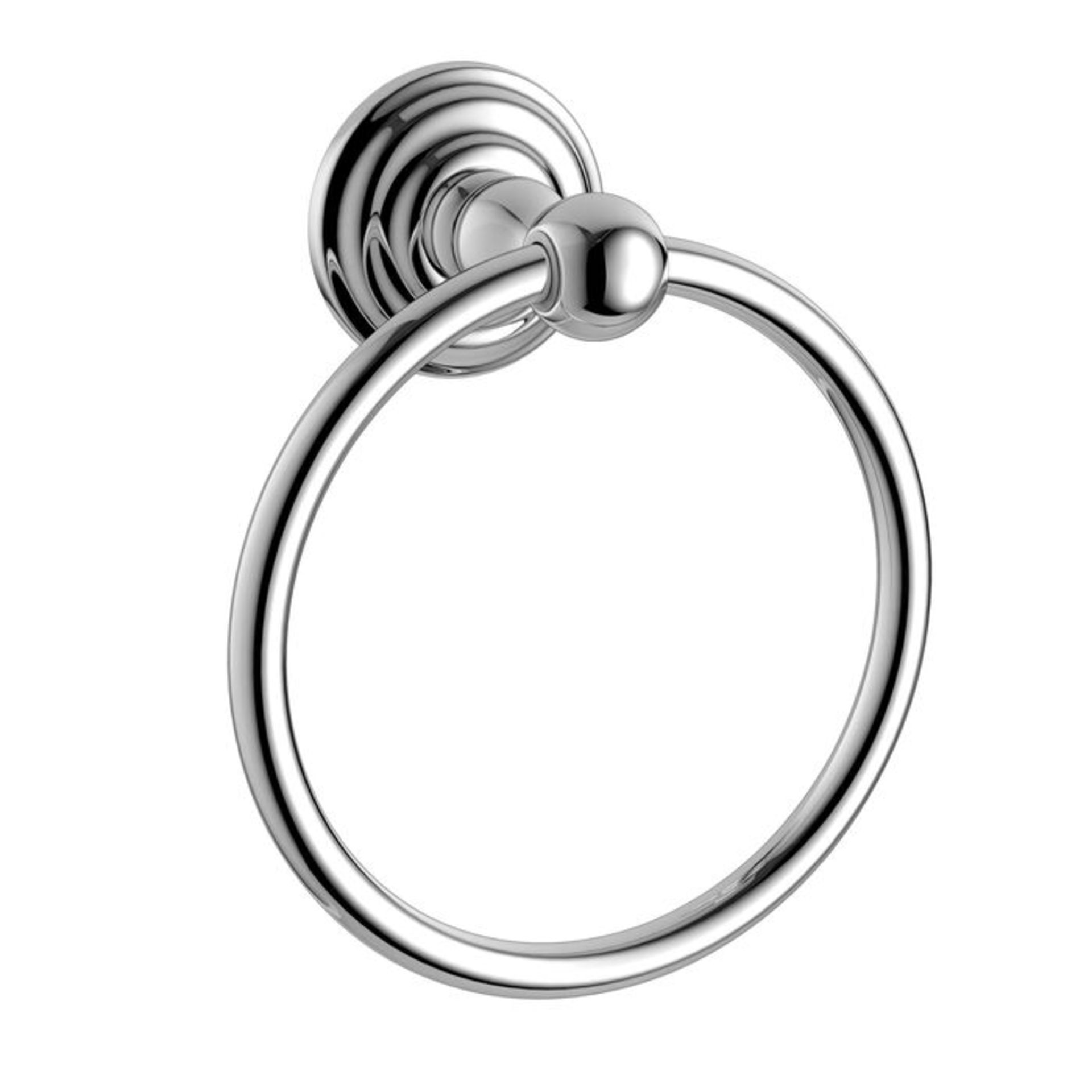(EE1019) York Towel Ring Finishes your bathroom with a little extra functionality and style M... - Image 3 of 3