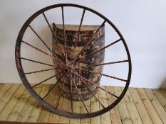 Vintage Cart Wheel