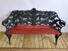 Coalbrookdale Garden Bench