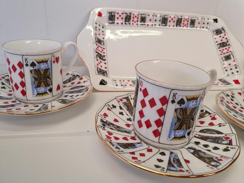 Queens China CUT FOR COFFEE Set - Image 2 of 6