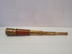 Solid Brass Telescope