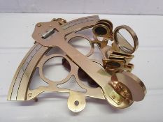 Solid Brass Sextant