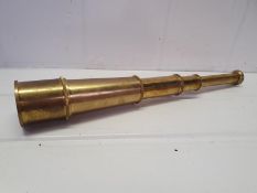 Solid Brass Telescope