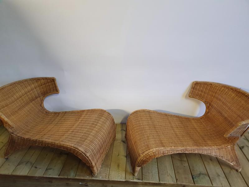 Wicker Chairs Vintage very Collectable and Rare!