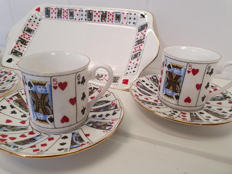 Queens China CUT FOR COFFEE Set - Image 3 of 6