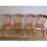 Pine Farmhouse Chairs