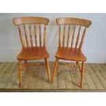 Pine Farmhouse Chairs