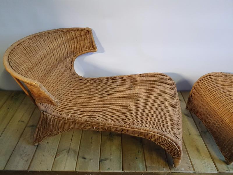 Wicker Chairs Vintage very Collectable and Rare! - Image 2 of 4