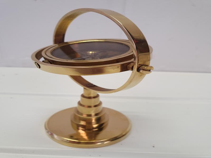 Solid Brass Gyroscope - Image 2 of 4