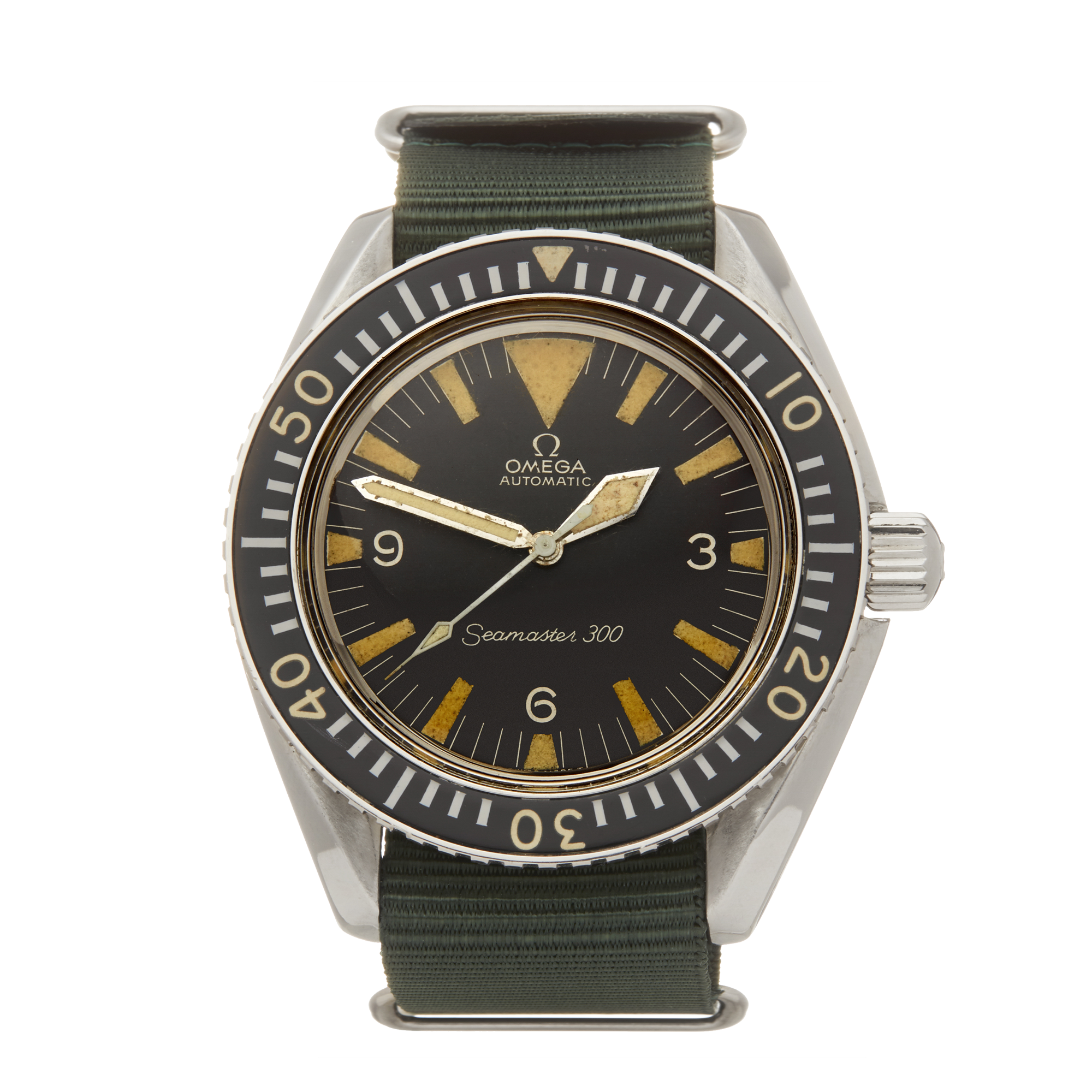 1967 Omega Seamaster 300 Military Stainless Steel - ST 165.024