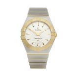 2010 Omega Constellation Stainless Steel & Yellow Gold - 123.20.27.60.02.004