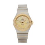 2015 Omega Diamond Stainless Steel & Yellow Gold - 123.20.27.20.57.002