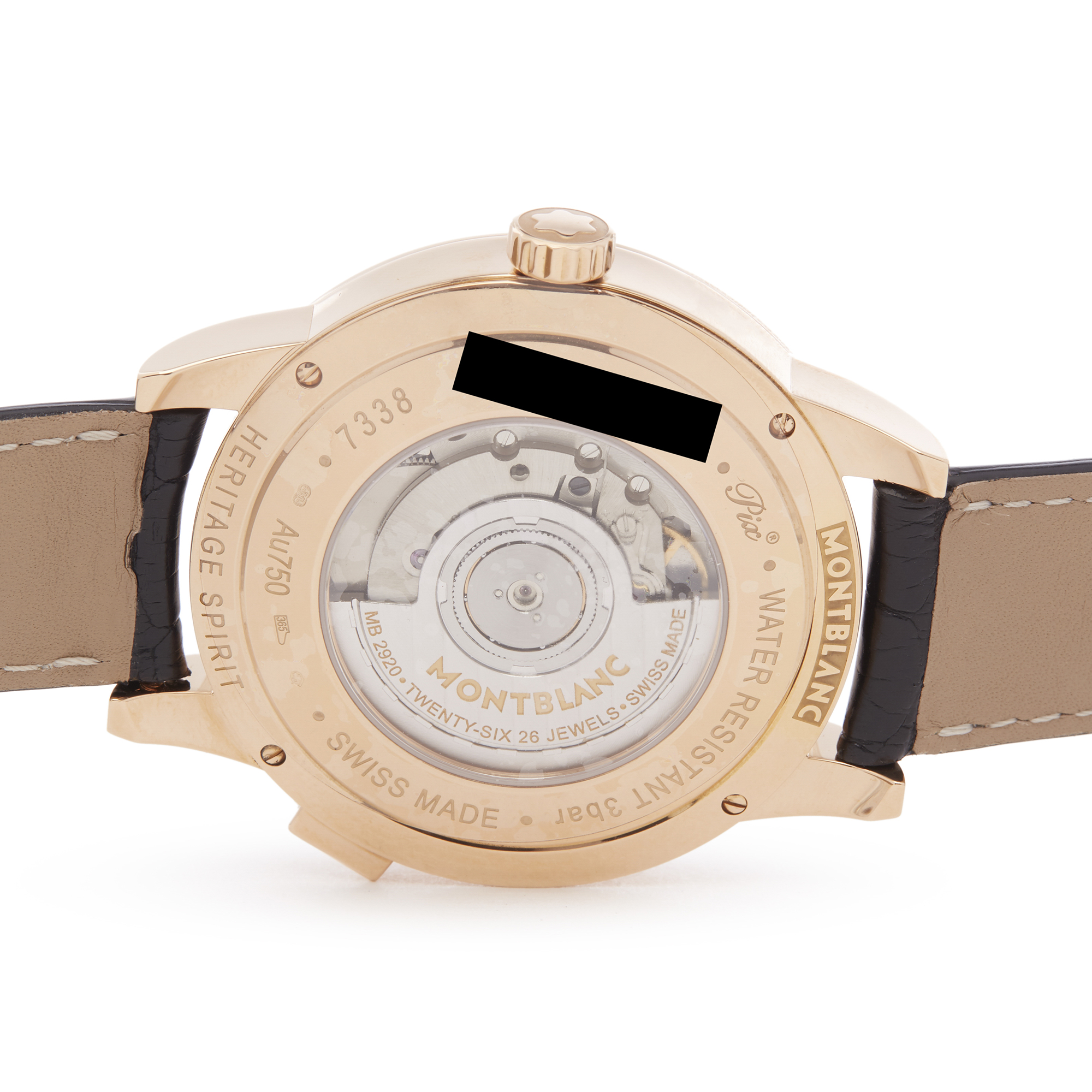 2019 Montblanc Heritage Spirit Worldtimer Yellow Gold - 112307 - Image 4 of 7