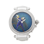 2010 Cartier Pasha de Cartier Enamel Dial White Gold - WJ124006 or 3142L